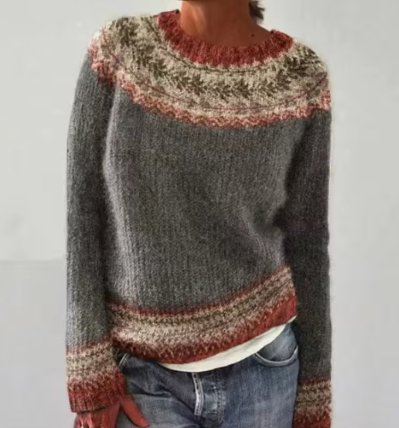 Mai | Autumn Retro Sweater